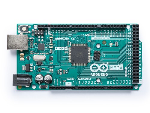 Arduino Mega 2560 плата микроконтроллера лицевая сторона