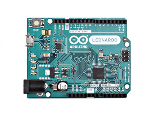 Arduino Leonardo лицевая сторона