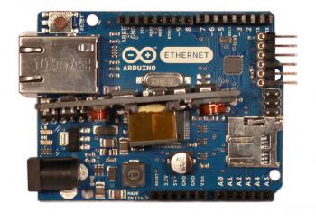 Arduino Ethernet c POE модулем