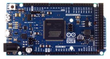 Arduino Due вид спереди